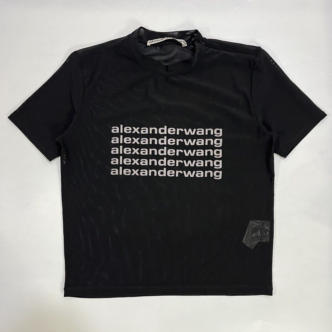 ALEXANDER WANG MESH SHIRT (Category: Luxury Apparel) located in Bacolod City. Submitted by the.finest (Listing ID 1458665707, Image 1). Description: Alexander Wang Mesh/See through Shirt Width: 18.5 Length: 23.5 2,000+shipping fee.
