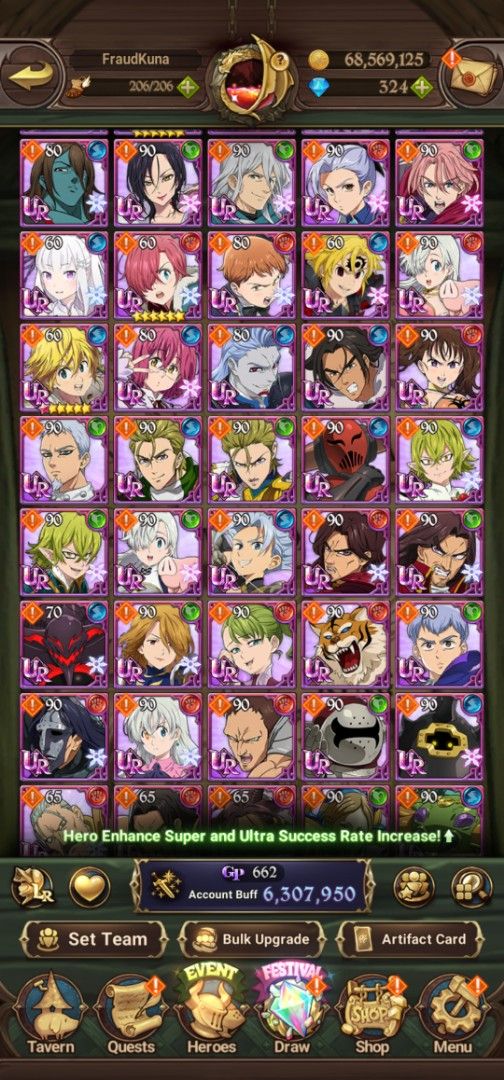 Assorted characters (Category: Raw Cards) located in Singapore. Submitted by mortemoto (Listing ID 1458534621, Image 4). Description: been playing for many years lowk tired wanna sell it quick just dm a price thats reasonable .