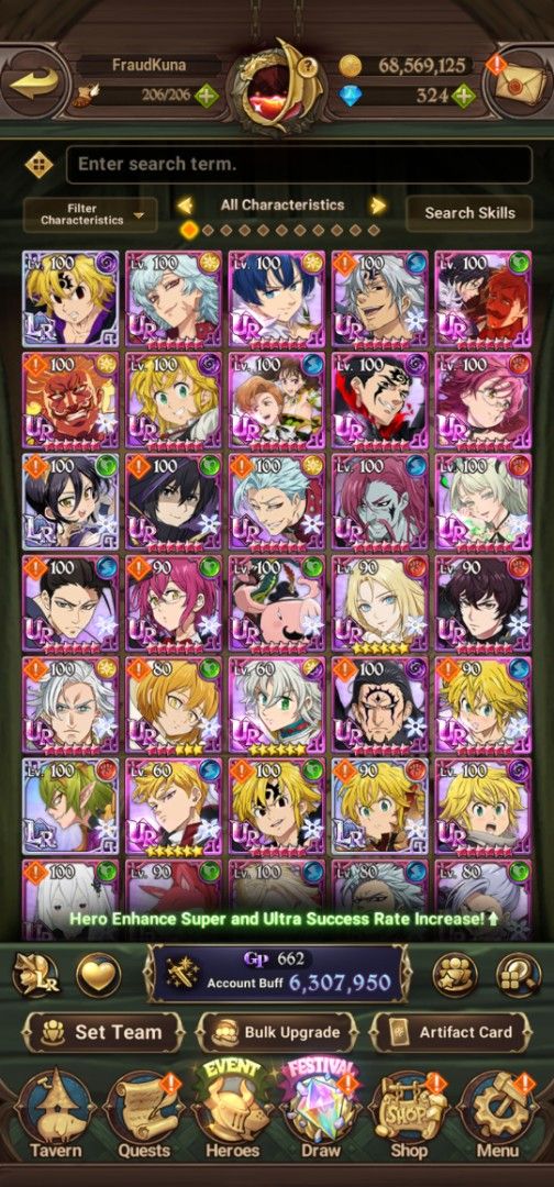 Assorted characters (Category: Raw Cards) located in Singapore. Submitted by mortemoto (Listing ID 1458534621, Image 1). Description: been playing for many years lowk tired wanna sell it quick just dm a price thats reasonable .