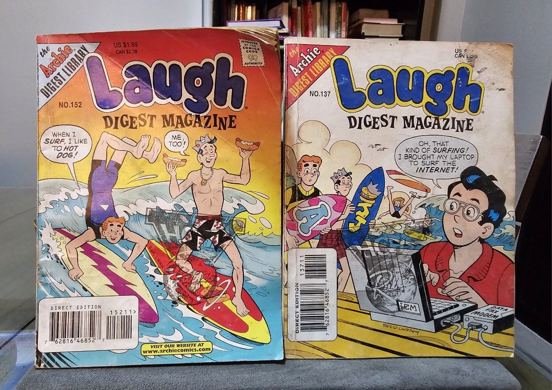 ASSORTED DOUBLE DIGEST - The Archie Library Comic Book (Category: Comics & Manga) located in Quezon City. Submitted by charliebrown_olx (Listing ID 1458577617, Image 3). Description: • P90.00 Each • No Missing or Torn Pages, WYSIWYG • Sorry Last Price Already ▪︎ Pickup only at Obudan St Brgy Manresa QC (D.Tuazon St/Banawe St) ▪︎ Shipping thru J&T only ▪︎ GCash Payment TFL! (Richie Rich).