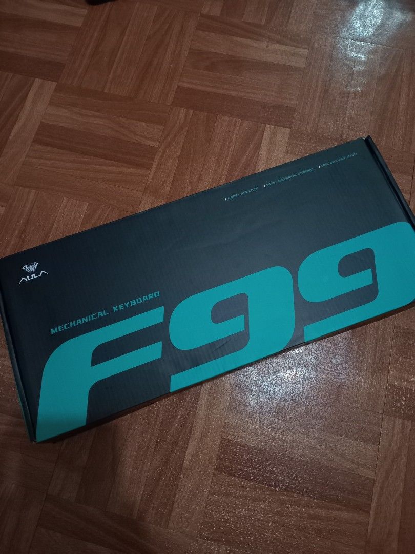 AULA F99 Mechanical Keyboard (Category: Computer Keyboard) located in Paranaque City. Submitted by beysik.ph (Listing ID 1458561236, Image 1). Description: - Brand new with seal (not used) - Still comes with box, cord and keys - Perfect for office or WFH setup & gaming - Price is negotiable (as long as sure buyer) RFS: already have other Aula Mechanical Keyboard Mode of Payment: BDO, Maribank & Gcash Product Specification: AULA F99 Gray Wood Shaf