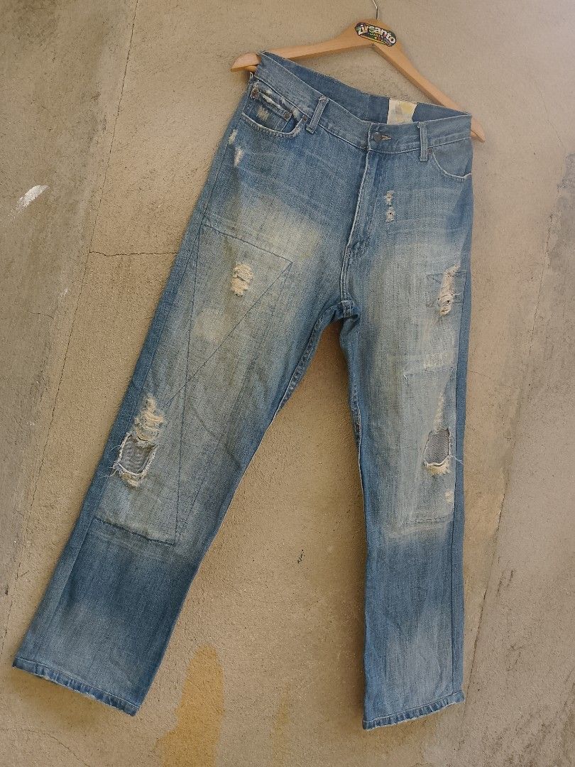 AUTHENTIC! " HOLLISTER (y2k baggy) MEN " (Category: Jeans) located in Danao, Cebu. Submitted by psychypymb40965 (Listing ID 1458673909, Image 2). Description: details are in first photo ‎pm/dm for other details,issues or transactions ‎negotiable! 👊😁 ‎2nd Account Available Shoes, Bags, Sandals, Slippers & more footwear just click the link below 💚👇😁❤️ or follow for update stocks. ‎https://www.carousell.ph/u/azaiahnere02/?t-id=PJuARdaOwh_1792**