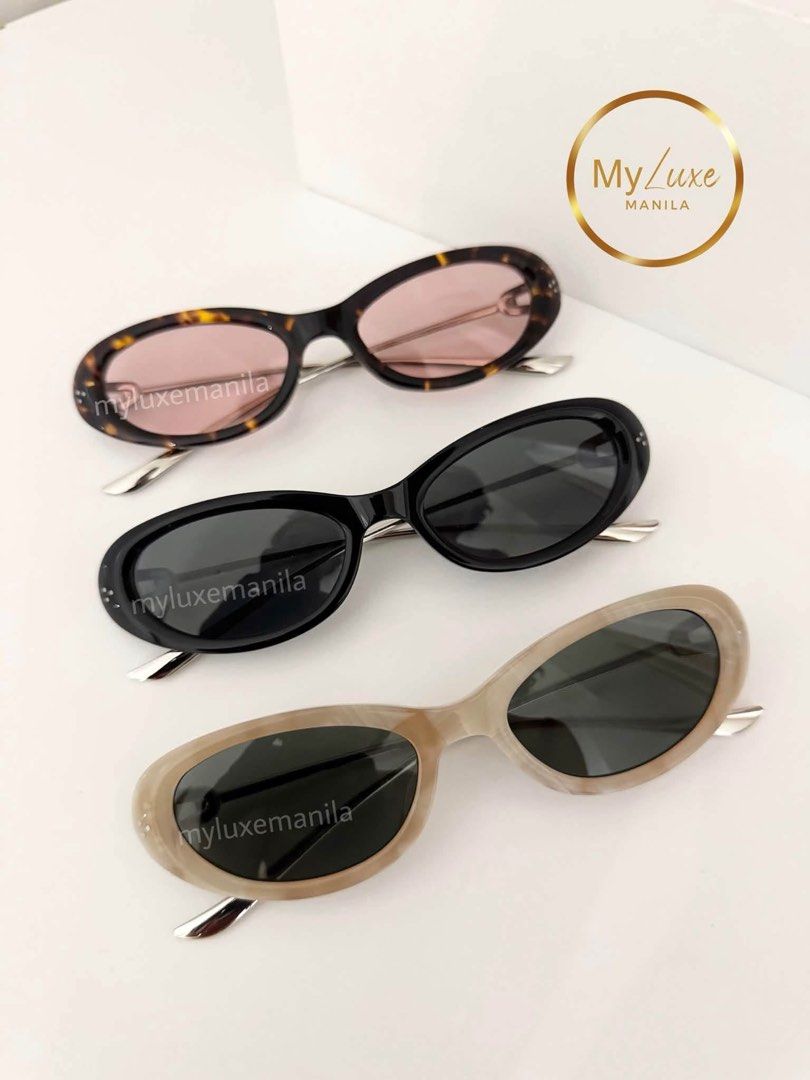 Authentic Gentle Monster - Ora 01 Ora IVD1 Ora T9 (Category: Sunglasses & Eyewear) located in Manila. Submitted by myluxe.manila (Listing ID 1458624095, Image 1). Description: Want to cop yours? Order now & Receive it today! Onhand and ready to deliver ✨ ⭐️CELEBRITY TRUSTED SHOP ⭐️ 🤩 LOWEST PRICE IN THE MARKET 🤩 All Brand new and actual photos/videos posted Legit Import from Seoul, South Korea 🇰🇷 We accept cod same day delivery thru grab or l