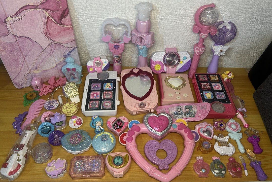 Bandai Precure Set (Category: Figurines & Statues) located in Pateros City. Submitted by cleanmycloset (Listing ID 1458669467, Image 1). Description: Take all. Tiktok Checkout. Authentic Bandai Precure Check my tiktok acct for the video. @cleanmyclosetph 🌸 Preloved, unless stated brandnew. All items are declared AS IS. Pls manage your expectations. Can do tiiktokk checkout, courier apps, or self pick up. Payment first thru cashg or bank transfer