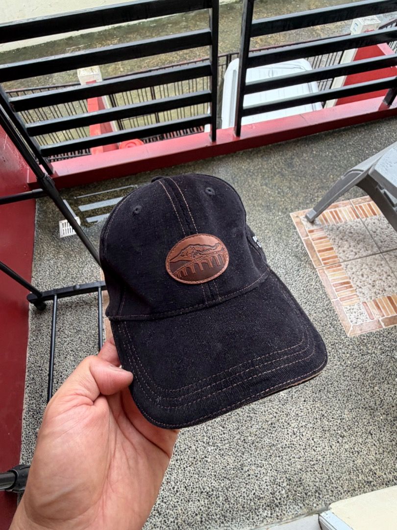 Bernina Express Black Baseball Cap (Category: Caps & Hats) located in Manila. Submitted by transbox (Listing ID 1458546645, Image 1). Description: - Black baseball cap with oval patch on front - Embroidered 'Bernina Express' logo on the side - Adjustable strap at the back for a custom fit - Made from durable material - Ideal for casual wear and outdoor activities - Show your Bernina Express pride! - Not thrifted.