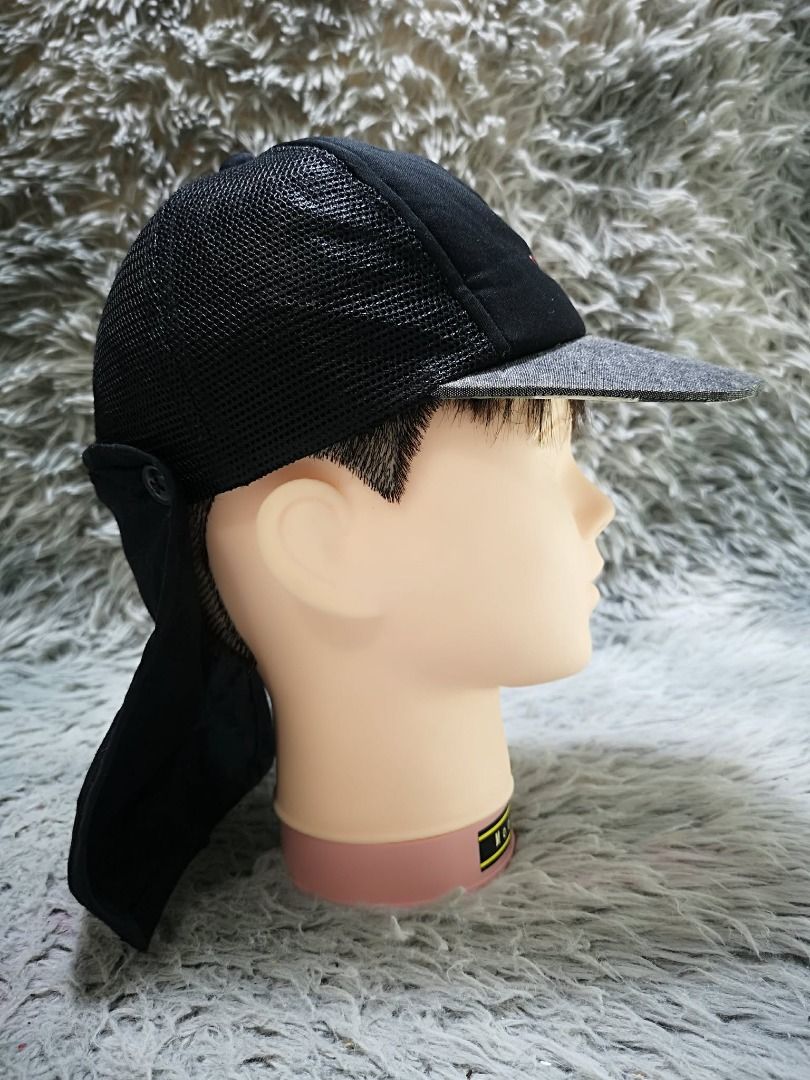 Black Baseball Cap With Grey Brim (Category: Caps & Hats) located in Santa Cruz. Submitted by jmy_surplus.2 (Listing ID 1458545413, Image 3). Description: Size ; 50cm Color ; Black , Grey Type ; Cap Brand ; No brand Material ; Nylon Style ; Black Grey Baseball Cap LG 123 JMY 5 Batch #216.