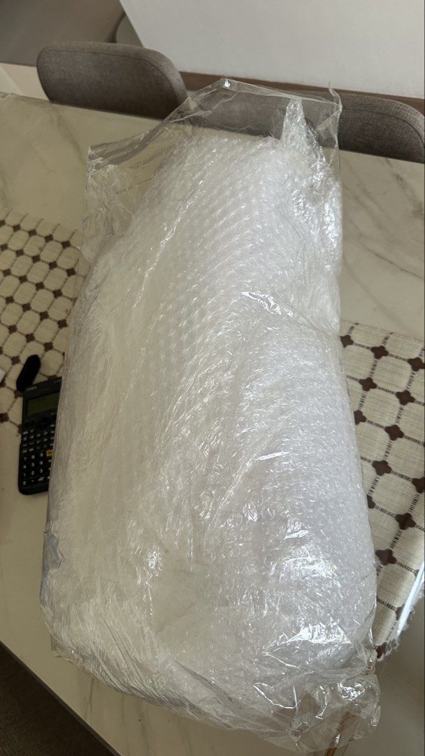 Bubble wrap (Category: Home Improvement Tools & Accessories) located in Singapore. Submitted by mustafa_my (Listing ID 1458568014, Image 1). Description: Bubble wrap assorted sizes.