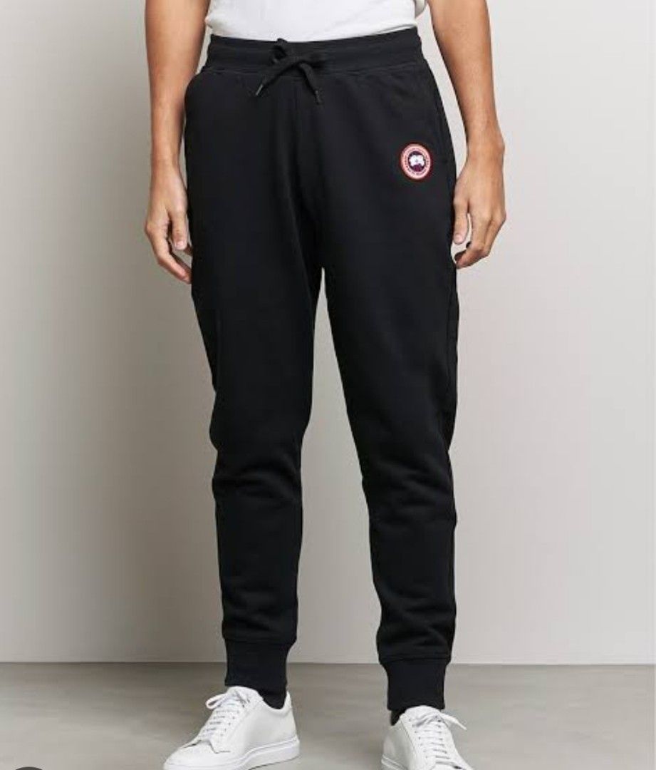 Canada Goose fleece joggers / sweatpants (Category: Joggers) located in Manila. Submitted by shellys_collection (Listing ID 1458526580, Image 1). Description: Canada Goose fleece joggers / sweatpants • No Issue • AUTHENTIC/ORIGINAL • Excellent Condition • Embroidered Design Color Rate: 9/10 Quality Rate: 9.5/10 S on Tag Actual Dimes: 18.5W x 37.5L Ps. Money back Guaranteed if proven fake..