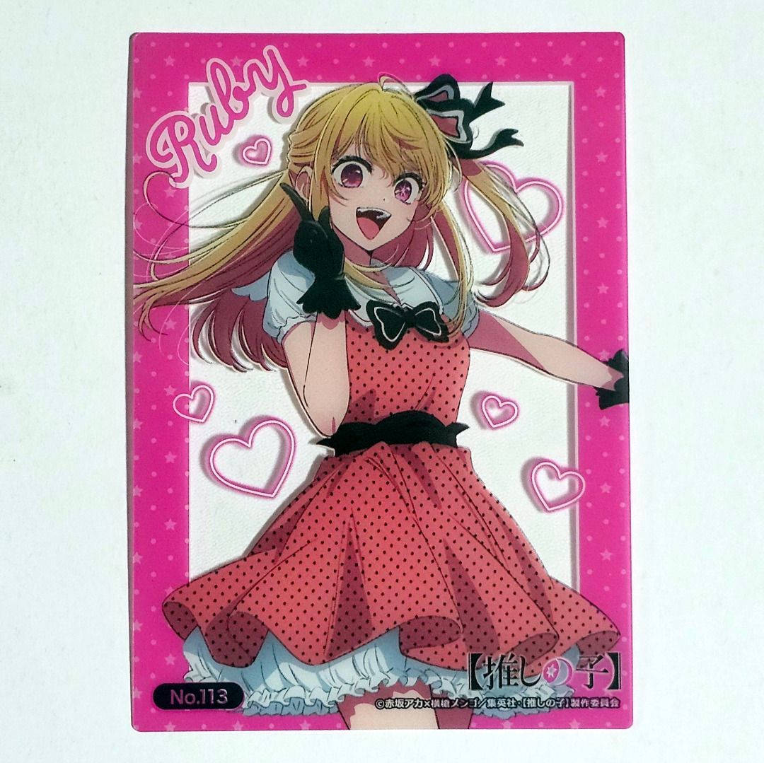 [Cards] Oshi No Ko Vol. 5 (Set 1) (Category: Raw Singles) located in Cainta. Submitted by bunnygod (Listing ID 1458681757, Image 2). Description: Bushiroad Clear Cards ₱ 50 each or get set (9 cards) for ₱ 300.