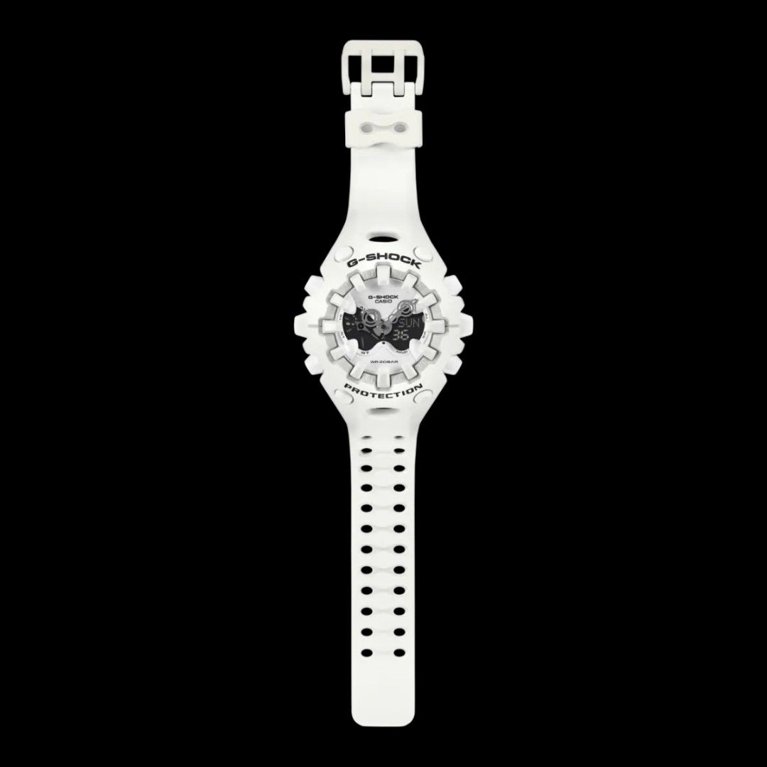 Casio G-Shock GA-V01-4A (Category: Men's Watches) located in Marikina City. Submitted by plus6three (Listing ID 1458594303, Image 2). Description: For Sale: Casio G-Shock GA-V01-4A 8,500php Negotiable Case size (L× W× H) 49.1 × 58.2 × 19.6 mm Weight 74 g Case and bezel material Resin Band Resin Band Construction Shock Resistant Water resistance 200-meter water resistance Power supply and battery life Approx. battery life: 10 years on CR2025 Glass