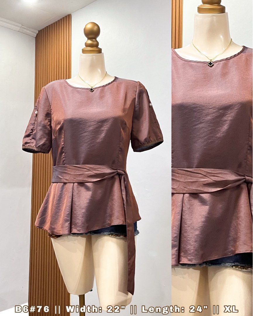 Casual Office Blouse (Category: Blouses) located in Cavite. Submitted by cnchnll (Listing ID 1458513896, Image 1). Description: .