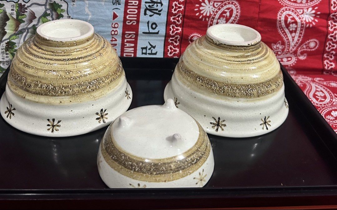 Ceramic Rice porridge and small bowl set (Category: Other Kitchenware & Tableware) located in Imus. Submitted by swiftfire_39c538 (Listing ID 1458508621, Image 2). Description: Ceramic Rice porridge and small bowl 4 pc set Brand new with box SRP 420.