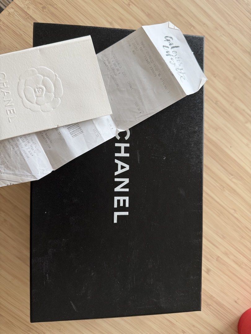 Chanel Quilted Ballet Flats Black (Category: Flats & Sandals) located in Makati City. Submitted by val820 (Listing ID 1458527471, Image 1). Description: Authentic Chanel Quilted Ballet Flats in Black Size 35. Bought in Paris in 2022. Barely used. Comes with box, authenticity cards, receipt and shoe bag. Slightly negotiable. .
