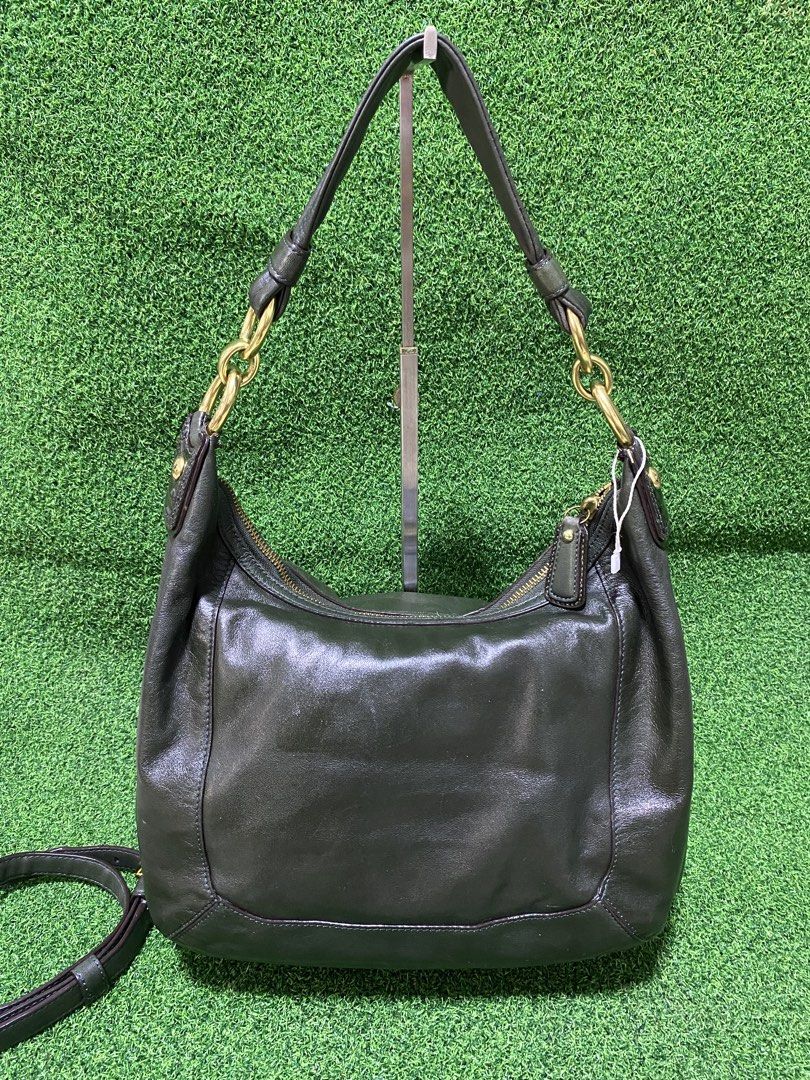 Coach (Category: Luxury Bags & Wallets) located in Naga. Submitted by taurusg (Listing ID 1458547867, Image 3). Description: Medium size Hobo bags with sling strap No issue minimal sign of used No hang tag.