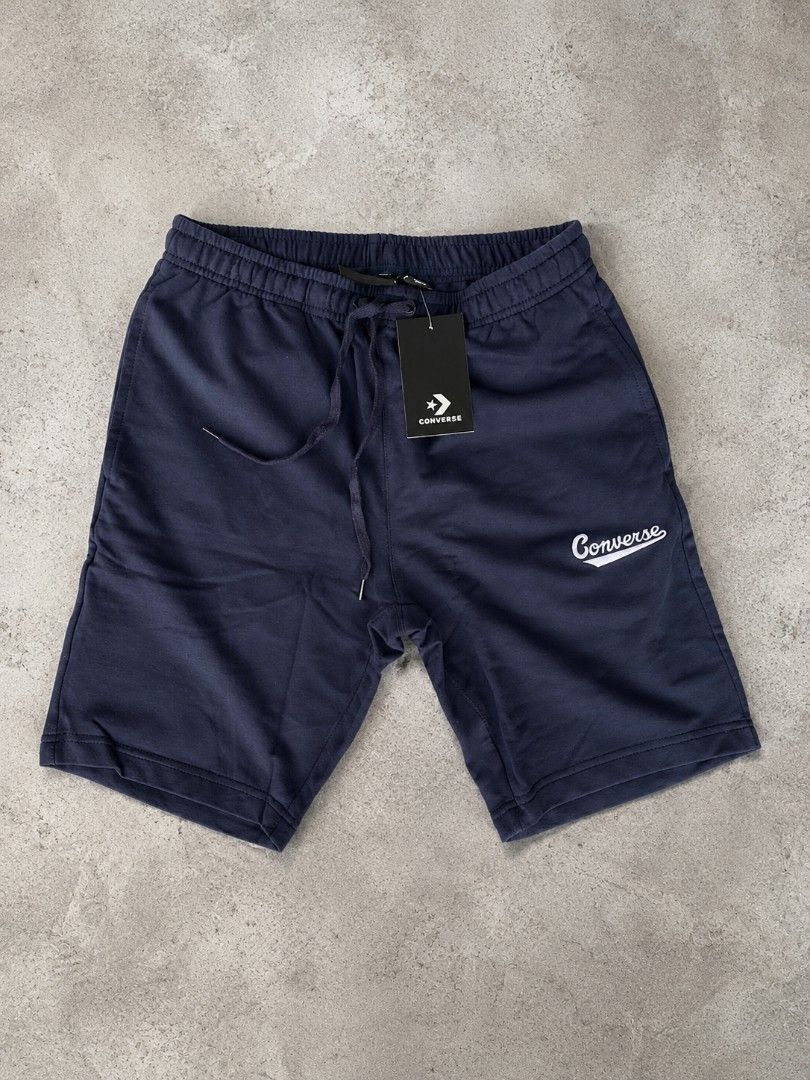 Converse Navy Blue Shorts with Drawstring (Category: Activewear) located in Manila. Submitted by dblct (Listing ID 1458515104, Image 1). Description: Converse Shorts Brand: Converse Condition: Brand New with Tag Color: Navy/Dark Blue Type: Classic Converse Shorts Price: ₱250 + SF RFS: Decluttering.