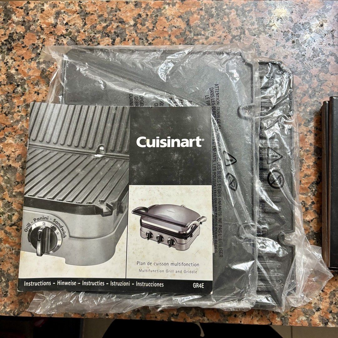 Cuisinart Multifunction Griddler (Category: BBQ, Grills & Hotpots) located in Pasig City. Submitted by marielivingph (Listing ID 1458599629, Image 3). Description: https://www.cuisinart.com/griddler-indoor-grill-griddle-and-panini-press/GR-4NNAS.html Original Price $99.95 from USA.