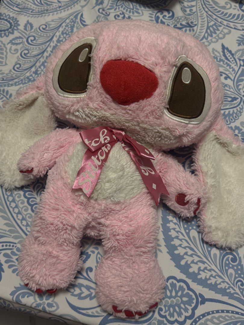 Disney Stitch Pink Plush Toy (Category: Plushies & Soft Toys) located in Cavite. Submitted by ccheeccl (Listing ID 1458653973, Image 1). Description: Like New. Check photos Meet or ship, (jnt, mop: gcash) Noveleta, Cavite.