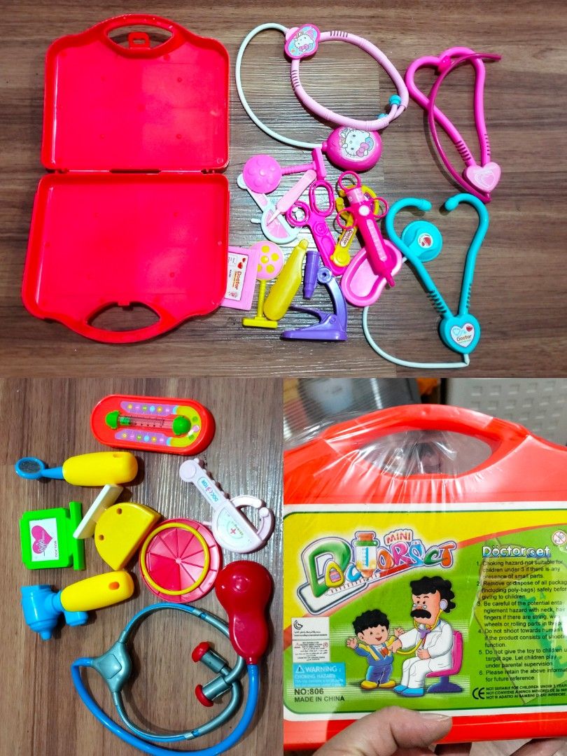 Doctor's Playset with Carry Case (1) (Category: Kids Toys) located in Baguio. Submitted by toys_of_yesteryear (Listing ID 1458633773, Image 2). Description: LOCATION: Baguio City DESCRIPTION: 👉 Imported toy from HK. Doctor's Playset with carry case. Plastic material CONDITION: 👉 Used 👉 Item description is subjective so buyers are encouraged to rely on their judgement based on the pictures posted before buying. Actual photos posted. 👉 SOLD AS 