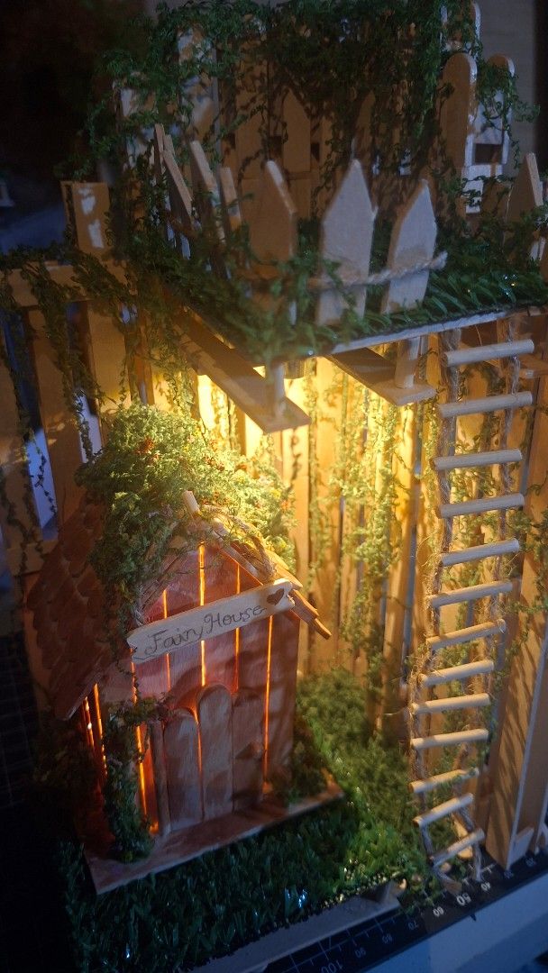 Doll house (Category: Kids Toys) located in Manila. Submitted by zynnnn00 (Listing ID 1458671660, Image 2). Description: hello, I'm selling my mini houses for as low as 500 pesos above depends on the art. its a handmade and I'm open for commission aswell..