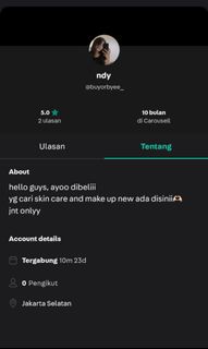 (Kategori: ) berada di . Dikirim oleh xavannee (ID iklan 1458501074, Gambar 1). Deskripsi: .