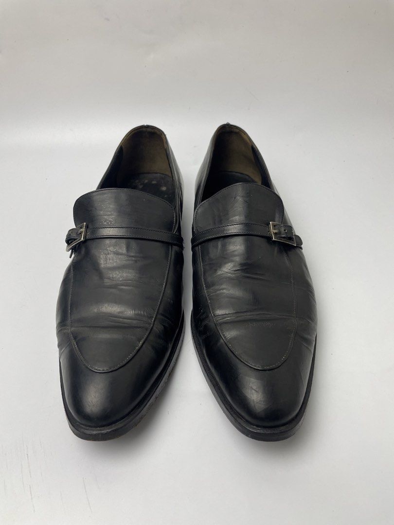 Emporio Armani Black Loafer (Category: Loafers) located in Manila. Submitted by rdtp2 (Listing ID 1458519436, Image 2). Description: Size 37 sign of usage good condition 9/10.