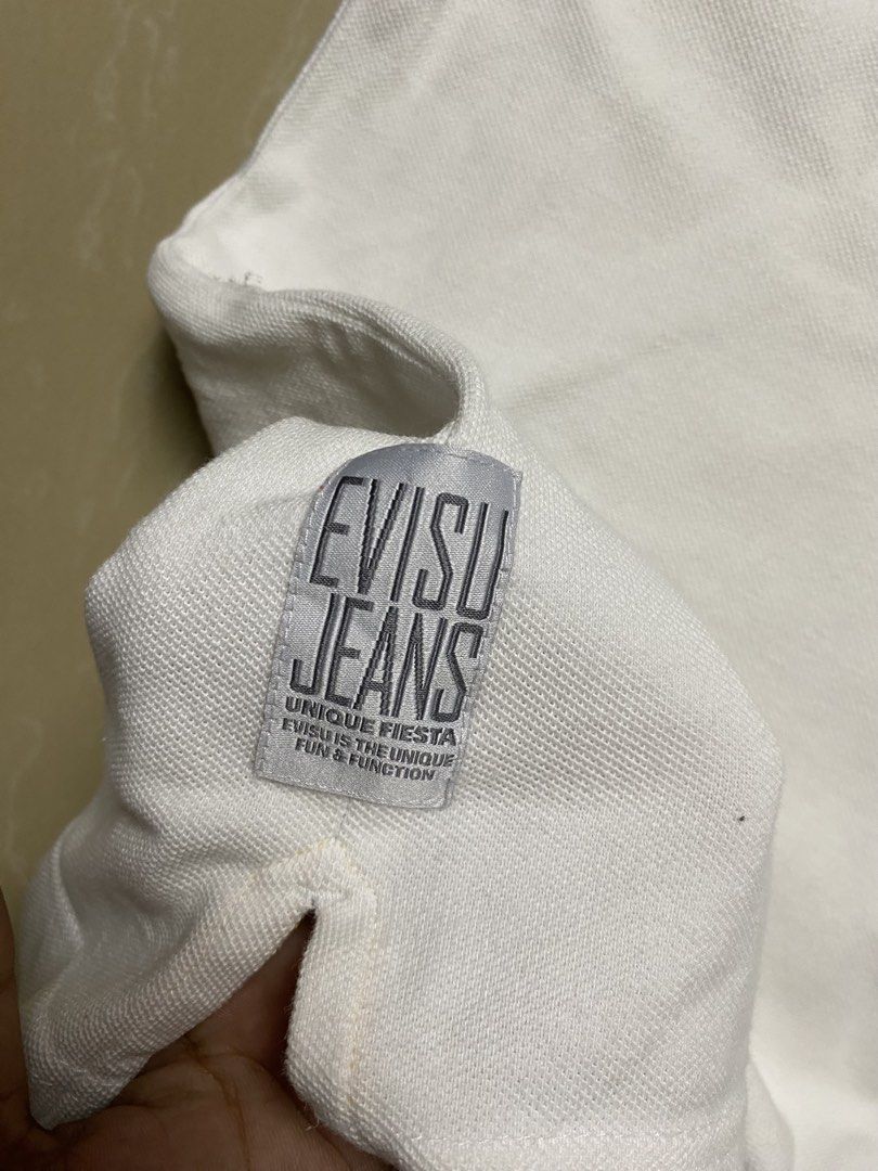 EVISU (Category: Tshirts & Polo Shirts ) located in Davao. Submitted by maikes_finds (Listing ID 1458653877, Image 3). Description: SIZE LARGE FITTINGS 21x29 NO ISSUES EXCELLENT CONDITION .