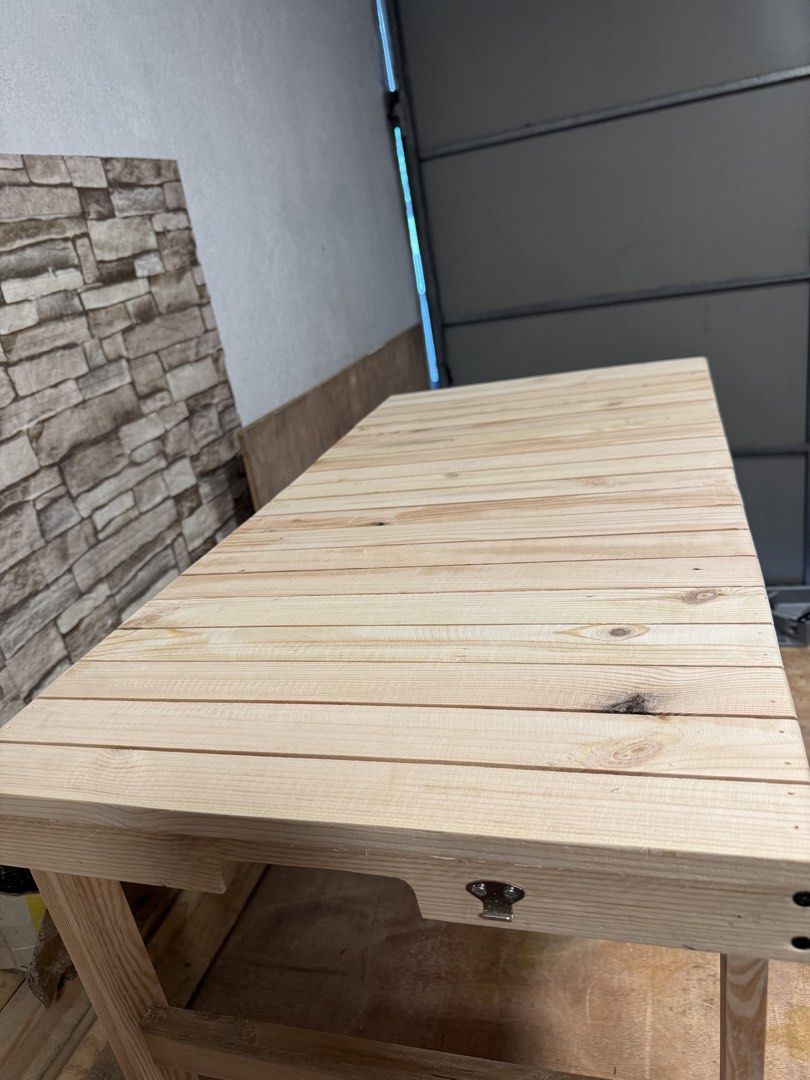 Foldable Wooden Table for Camping or Picnic (Category: Tables & Sets) located in Cavite. Submitted by marcuz1316 (Listing ID 1458591776, Image 2). Description: - Lightweight and portable solid wood table - Ideal for outdoor activities like camping and picnics - Folds flat for convenient storage and transport - Built to last for your adventures.