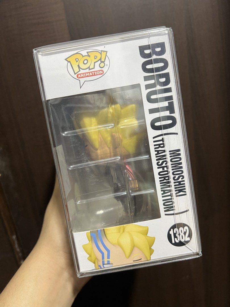 Funko Pop: Boruto Chase SDCC (Category: Designer & Blind Box Toys) located in Pasig City. Submitted by allukaxkillua (Listing ID 1458523931, Image 2). Description: For Sale Funko Pop: Boruto Boruto Momoshiki Transformation (Glow Chase SDCC) Price: ₱2500 Condition: 9.5/10 *with protector Location: Caniogan, Pasig City, Metro Manila MoD: Lalamove, Grab or any same day delivery booking app (buyer’s booking); J&T (payment first) MoP: GCash, Maribank,