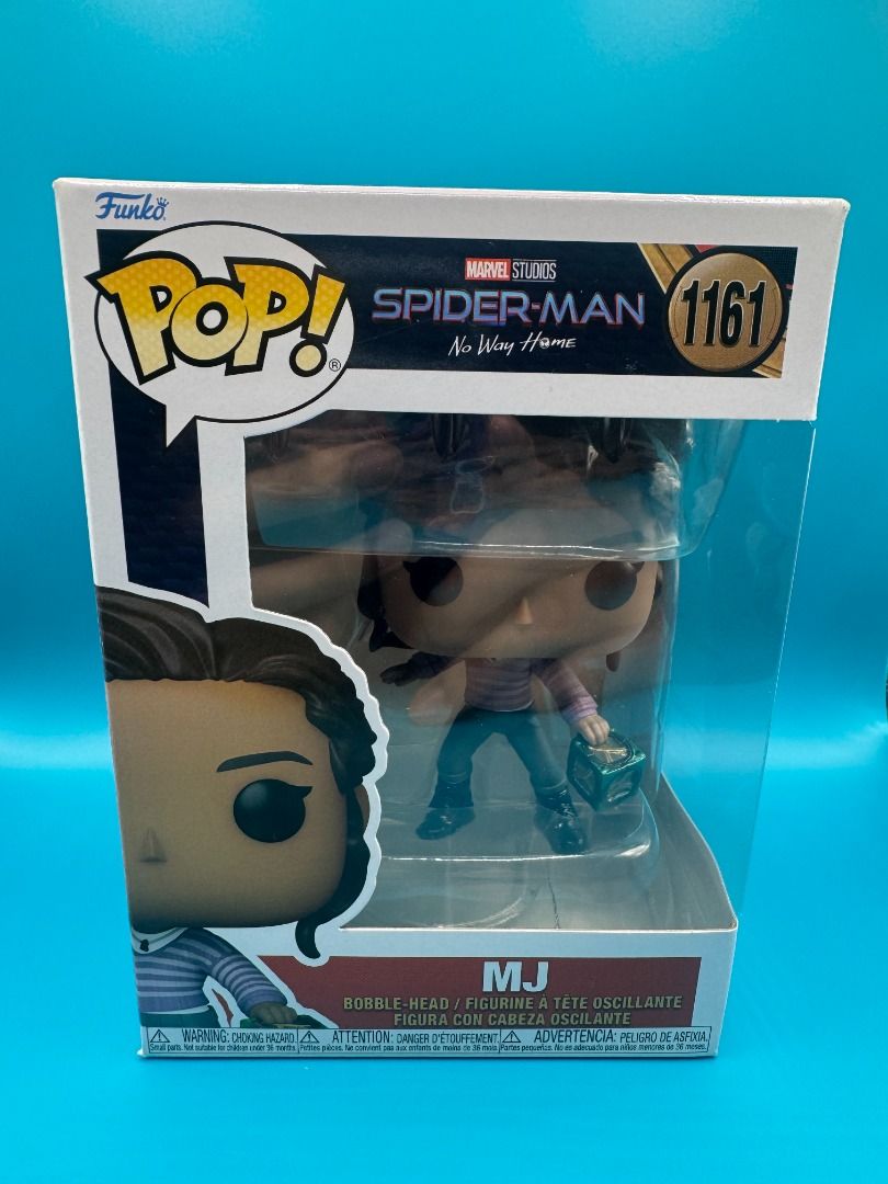 Funko POP! Spider-Man NWH: MJ #1161 with Protector (Category: Designer & Blind Box Toys) located in Marikina City. Submitted by mrklstrr (Listing ID 1458554876, Image 1). Description: Funko POP! Spider-Man NWH: MJ #1161 with Protector PHP400.00 Only! Issue: with creases Meet up: *Starbucks Reserve Liberty Plaza Makati *Ayala Mall Feliz *Robinsons Metro East *Marco Polo Ortigas Pasig.