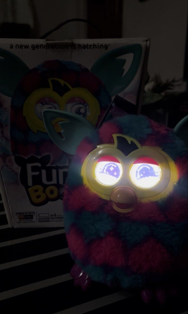 FURBY Hasbro 2013 Model Toy (Category: Interactive Toys) located in Calamba. Submitted by mrs.sipi (Listing ID 1456283631, Image 3). Description: in very good condition! but without sounds dm me for pics and vids of the toy with batteries.