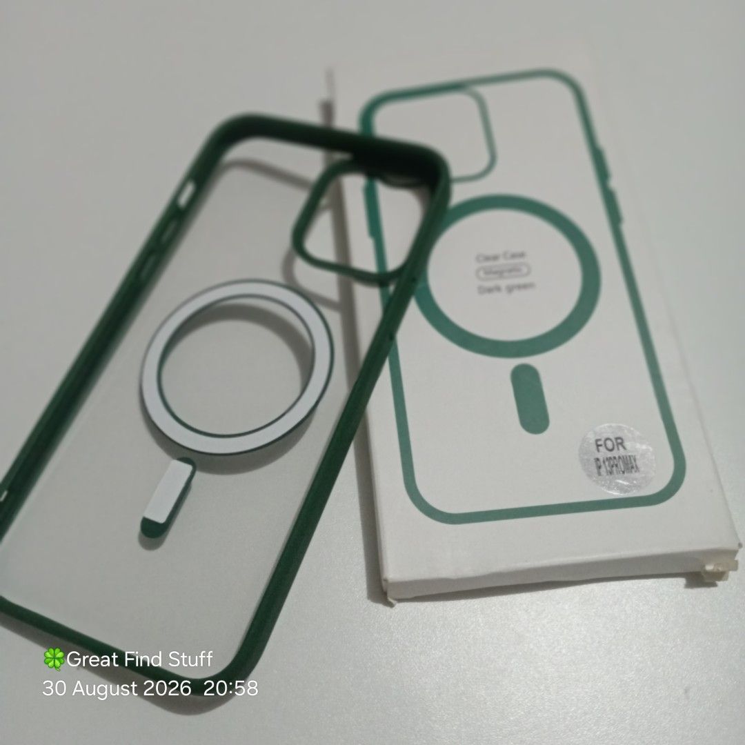 [GFS] Lipvina Iphone 13 Pro Max Clear Case Magsafe (Category: Cases & Sleeves) located in Quezon City. Submitted by greatfindstuff (Listing ID 1458632751, Image 3). Description: ₱228 📌Condition • Brand New •for Iphone 13Pro Max •Magsafe 📍Novaliches, Quezon City 🛵 Lalamove • Self Pick up • Grab 💰Gcash • Maya • BPI • Cash on pick up #ip13ProMax #iphone13Promax .