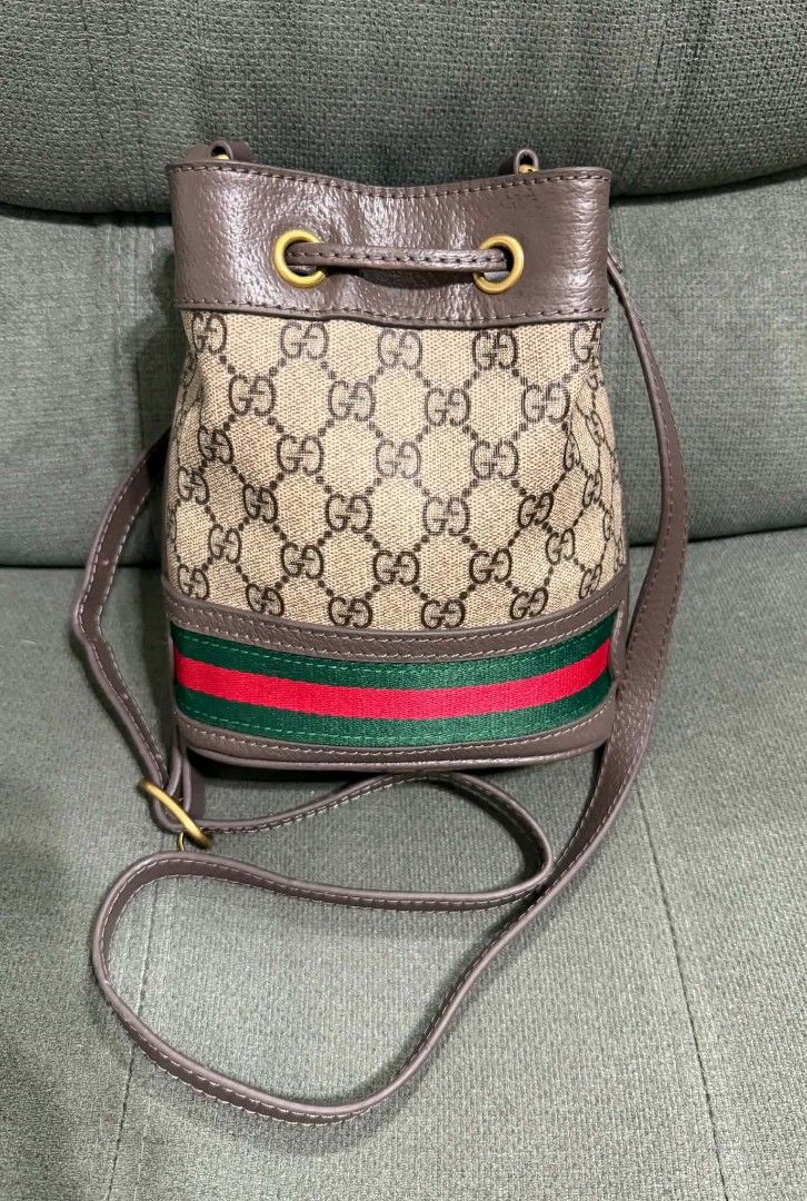 GG Ophi Bucket Bag (Category: Shoulder Bags) located in Quezon City. Submitted by luxxechic (Listing ID 1458553381, Image 3). Description: coded with etiketa looks new no issue actual photo posted japan preloved mop: gcash .