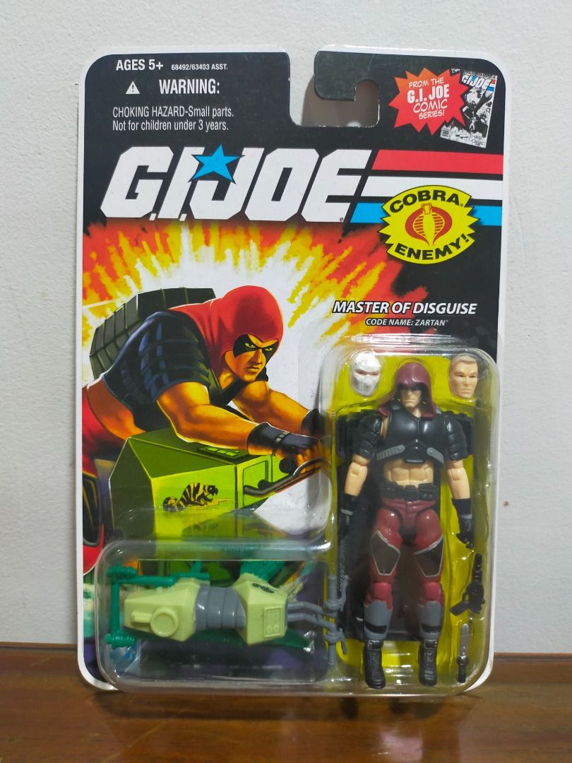 Gi Joe 25th Zartan and Croc Master (Category: Figurines & Statues) located in Imus. Submitted by genzach (Listing ID 1458596154, Image 3). Description: G.I. Joe 25th Anniversary A Real American Hero ARAH Croc Master & Zartan w/ swamp skier MISB/MOC perfect condition may plastic covering pa si croc master Available as set ONLY - 2,299 (last price) Shipping - Lalamove only (to be booked by buyer) Payment - Maya/Gotyme/bank transfer.