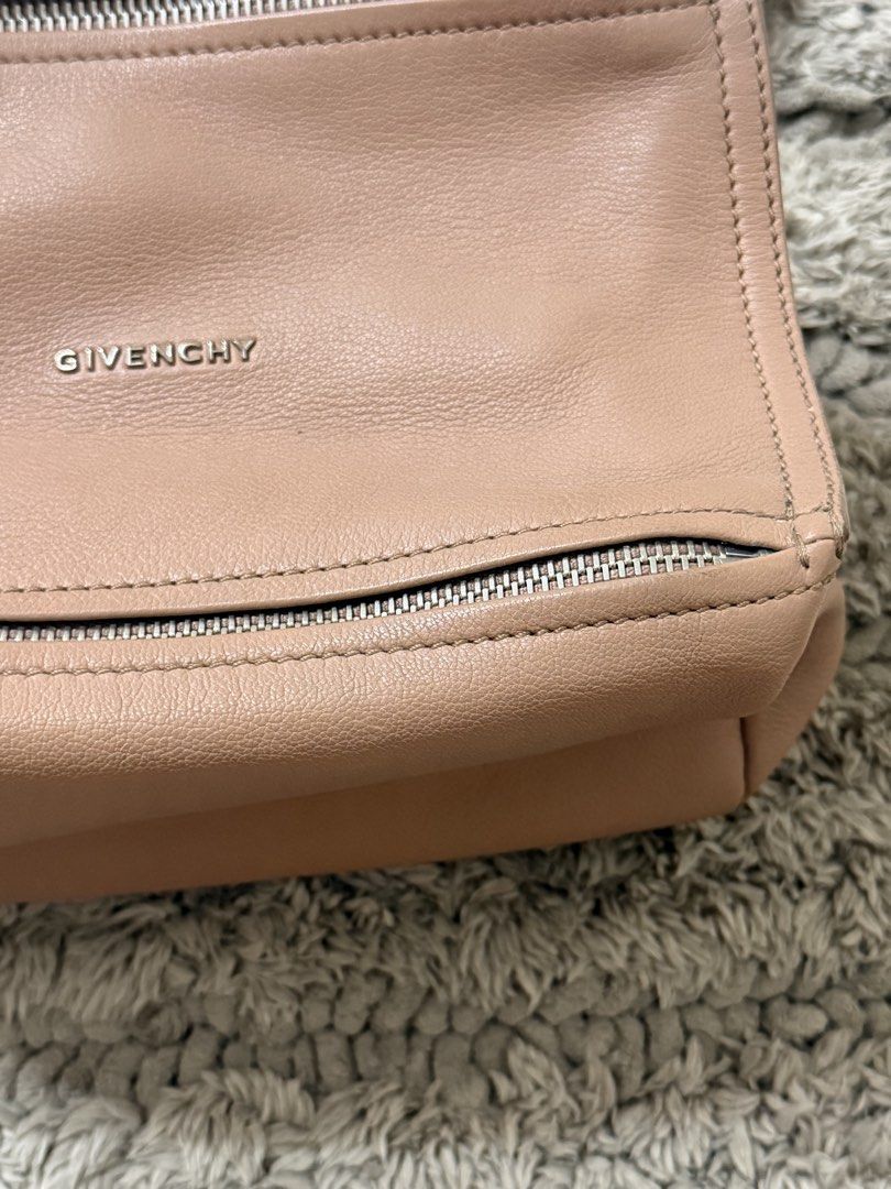 Givenchy bag (Category: Luxury Bags & Wallets) located in Quezon City. Submitted by luxury.xy (Listing ID 1458500136, Image 3). Description: 100% authentic Givenchy pandora small in goatskin With dust bag, straps, leather watch Normal signs of normal wear No tears/rips See photos for details MOP: BDO/BPI/Paypal SF c/o buyer via GRAB/LBC All sales are final!.