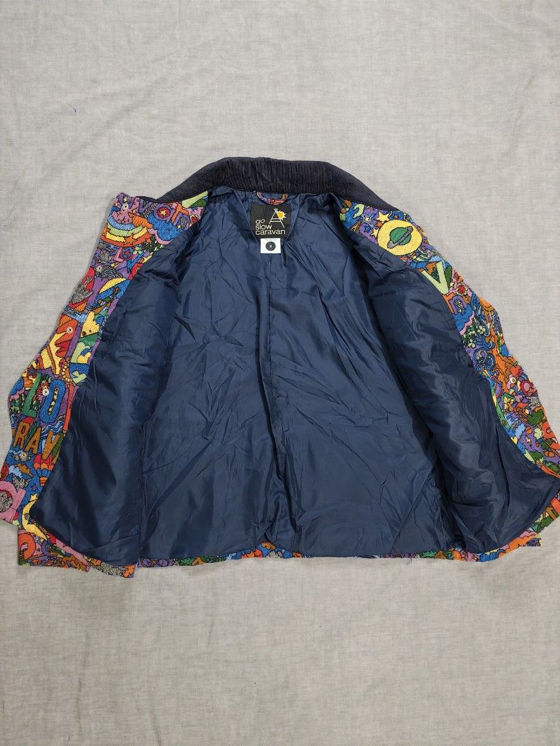 go slow caravan chore jacket unisex (Category: Coats, Jackets and Outerwear) located in Baguio. Submitted by used_clothing2600 (Listing ID 1458575585, Image 3). Description: go slow caravan chore jacket unisex excellent condition size 2 pit to pit 24 length 25.5 shoulders 20.5 sleeve length 22.5 4,800.
