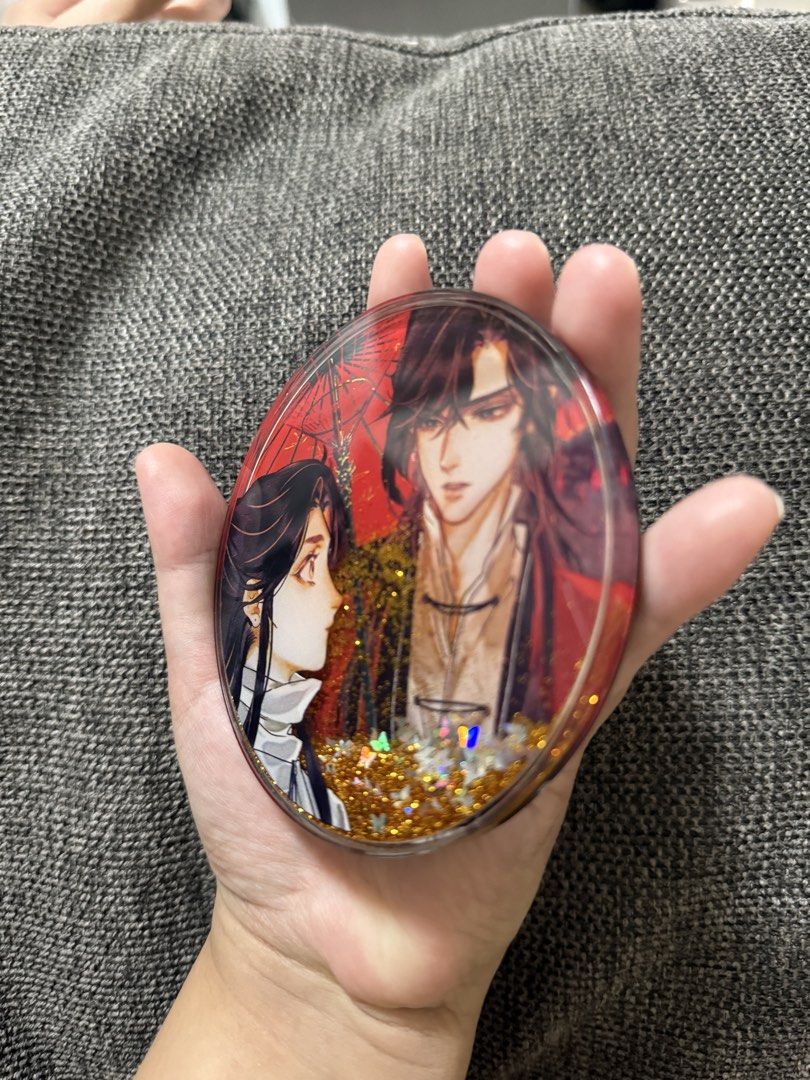Heaven Official’s Blessing (TGCF) Merch (Category: Other Merchandise) located in Manila. Submitted by bea1408 (Listing ID 1458665889, Image 3). Description: Bought for almost 3k with the Glass Cup pero nabasag na yung cup. QUICKSAND COASTER. Displayed only once but never used as a coaster..