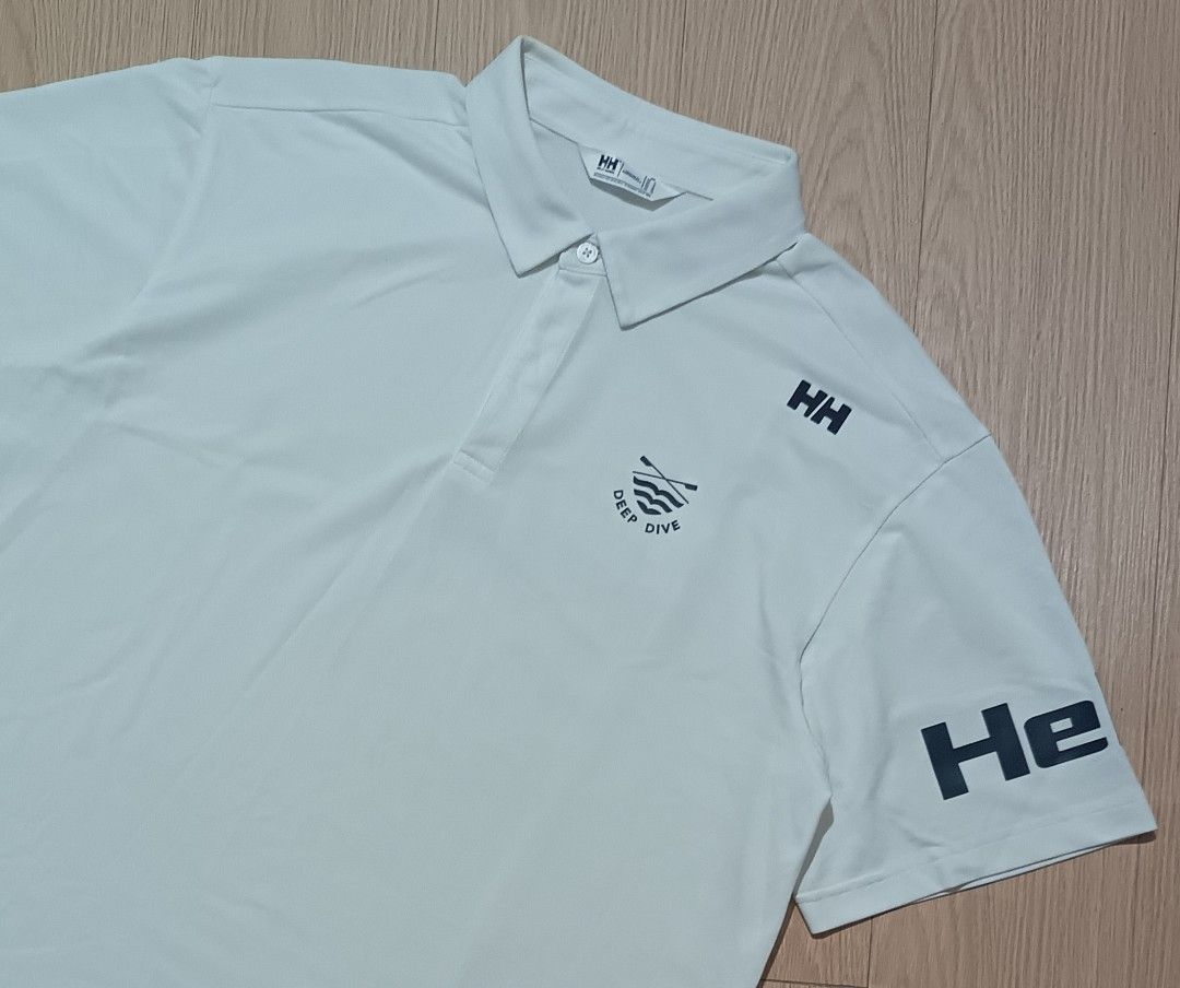 HELLY HANSEN POLO SHIRT (Category: Tshirts & Polo Shirts ) located in Cavite. Submitted by marcuz.lifestyle (Listing ID 1458670742, Image 3). Description: SIZE:XXL ON TAG WIDTH:24 LENGTH:29.5 EXCELLENT CONDITION NO ISSUE COLOR RATE:9.5/10 MOP:GCASH DELIVERY COURIER:JNT LOCATION:IMUS CAVITE.