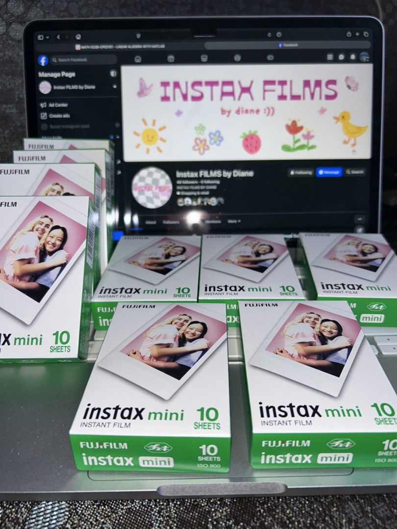 INSTAX MINI FILM 10s 20s (Category: Other Photography Accessories) located in Manila. Submitted by ddadangszz22506 (Listing ID 1458670241, Image 1). Description: INSTAX MINI FILMS 10s - 549 20s - 1020 LOC: Pasig and Manila Cod (delivered by seller) is only applicable near pasig or manila with a fare same in lalamove. Lalamove: Payment upon Arrival of Lalamove rider Meet up: Tip Manila or Rainforest Park. .