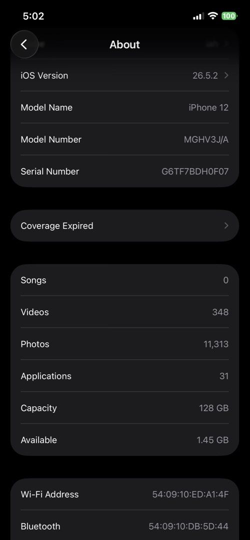 IPhone 12 (Category: iPhone 12 Series) located in Manila. Submitted by moshimanju_m (Listing ID 1458683980, Image 1). Description: IPhone 12 128 GB White 98% Battery Health Working Face ID and Truetone Openline (Factory Unlocked) Unit, Case, Replacement charger cord (type c to lightning) Meet up near Tondo, Manila. .