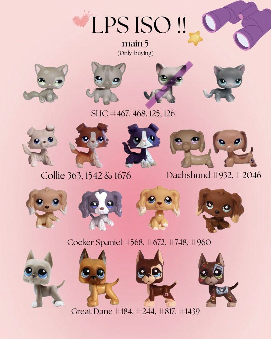 ISO LF Littlest Pet Shop LPS (Category: Figurines & Statues) located in Cavite. Submitted by ayaaaaa_ (Listing ID 1458415364, Image 1). Description: -lmk if you have any of these up for sale! 🧎‍♀️ -also lf accessories and houses! .
