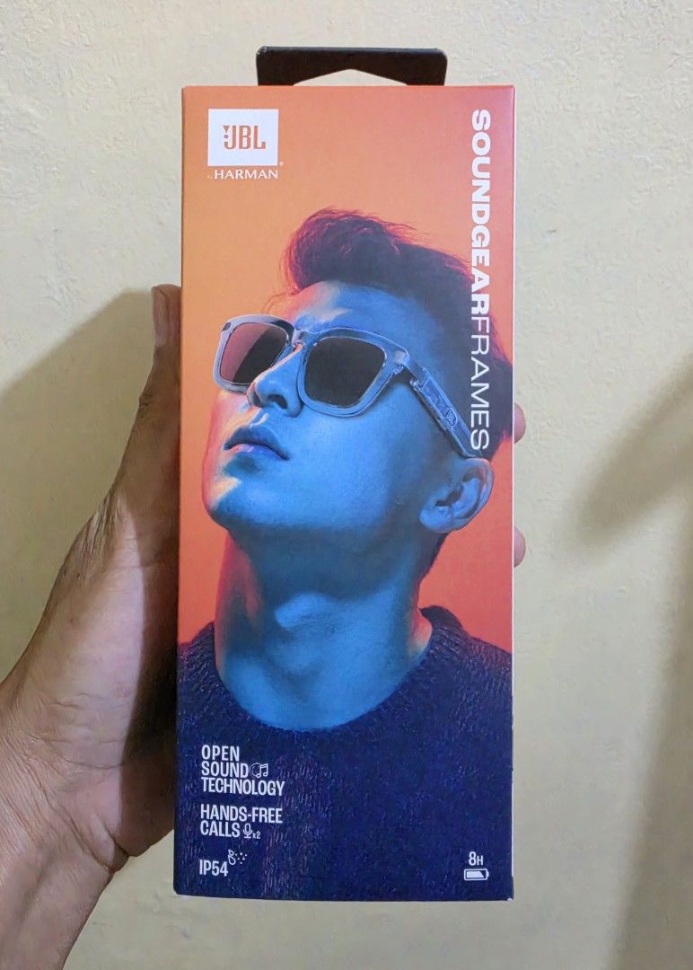 JBL SOUNDGEARFRAMES (Category: Portable Audio Accessories) located in Taguig. Submitted by nakiash (Listing ID 1458534883, Image 1). Description: FOR SALE BNEW SEALED ITEM JBL SOUNDGEARFRAMES 4500 ONLY NEGO SURE BUYER UPPER BICUTAN.