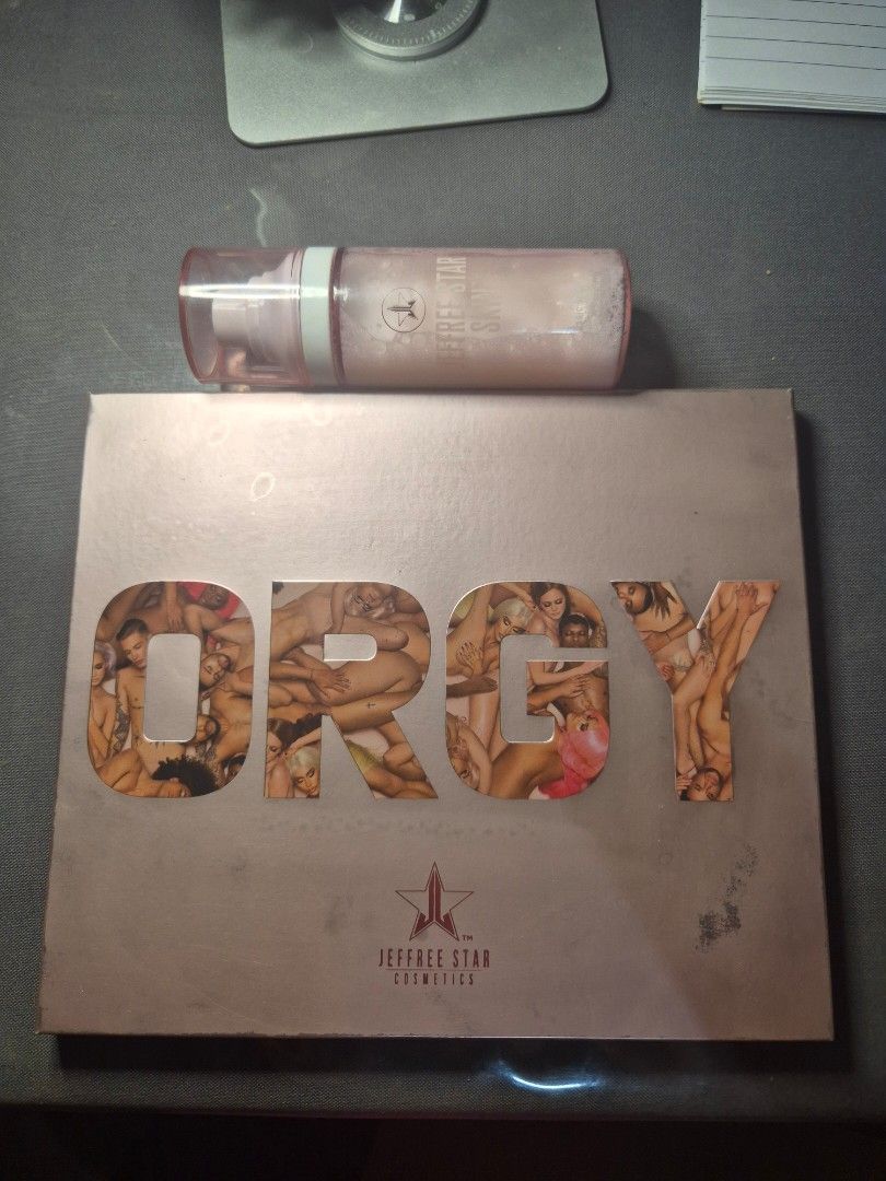 JEFFREE STAR ORGY NUDE PALATTE (Category: Makeup) located in Dumaguete. Submitted by mamahhhmia (Listing ID 1458661255, Image 1). Description: JEFFREE STAR ORGY NUDE PALATTE & MAGIC STAR GLOW FACE MIST. SOLD AS IS. GIFTED. D AKO MARUNONG MAG MAKE UP SAYANG LANG. 📌LOCATION: DUMAGUETE CITY 📌MOP: GCASH ONLY 📌COURIER: JNT FLAT RATE OF P90 FOR SMALL POUCH. TY.