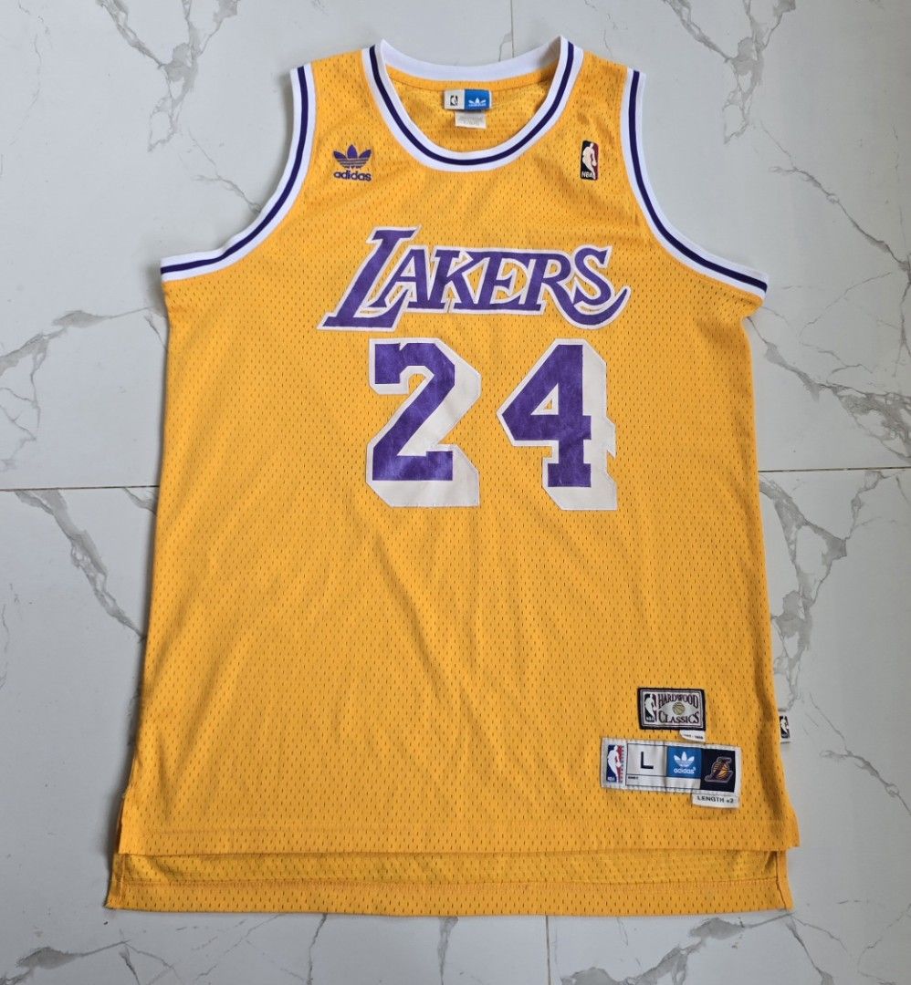 Jersey #24 Kobe Bryant (Category: Vests) located in Hinigaran. Submitted by thrift_street_6106 (Listing ID 1458530538, Image 1). Description: adidas Lakers #24 Kobe bryant sz'Xlarge. dimes'24'33 exclnt cond..