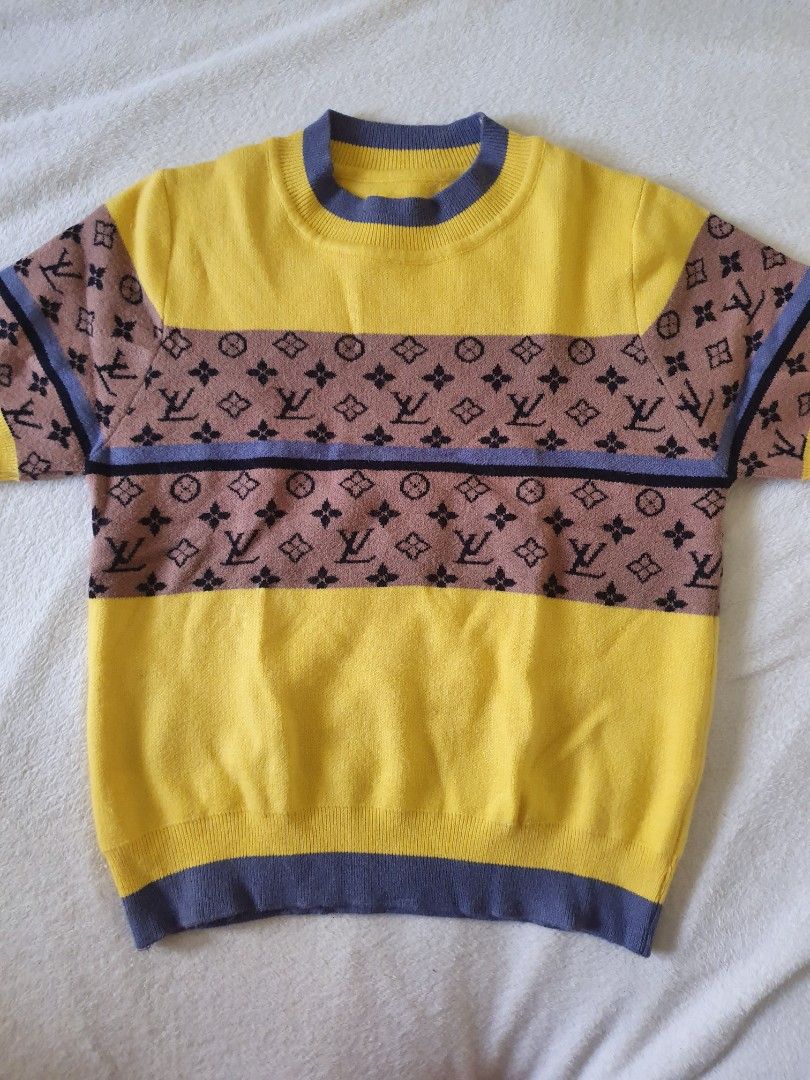 Knitted Top for Women Preloved (Category: Others Tops) located in Manila. Submitted by anjque (Listing ID 1458603481, Image 1). Description: - Yellow knit top - Ideal for this cold weather.