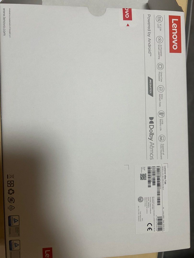 Lenovo Ideal Tab 5G (Category: Android) located in Dasmarinas. Submitted by northrem (Listing ID 1458613335, Image 2). Description: Brand New from Globe with Receipt and 1year warranty from globe Opened to test unit only (never used) “11 inches 2.5k LCD Octa-core Processor 90Hz Refresh rate 128GB Internal Storage expandable up to 2TB SD 7040mah battery cap 20W fast charging With Casing and Keyboard WITH FREE MATTE SCREEN PROTECTOR RFS: change of 
