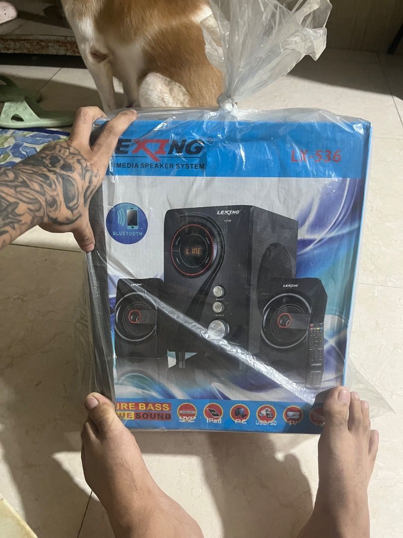 LEXING LX-536 bluetooth multimedia speaker sound system (Category: Soundbars, Speakers & Amplifiers) located in Manila. Submitted by welldone526 (Listing ID 1458561504, Image 2). Description: BRANDNEW PO RUSH NA NEED LANG CASH MAKATI AREA PO AKO LOCATED SOLID FOR SOUND SYSTEM SA BAHAY. PM ME ASAP .