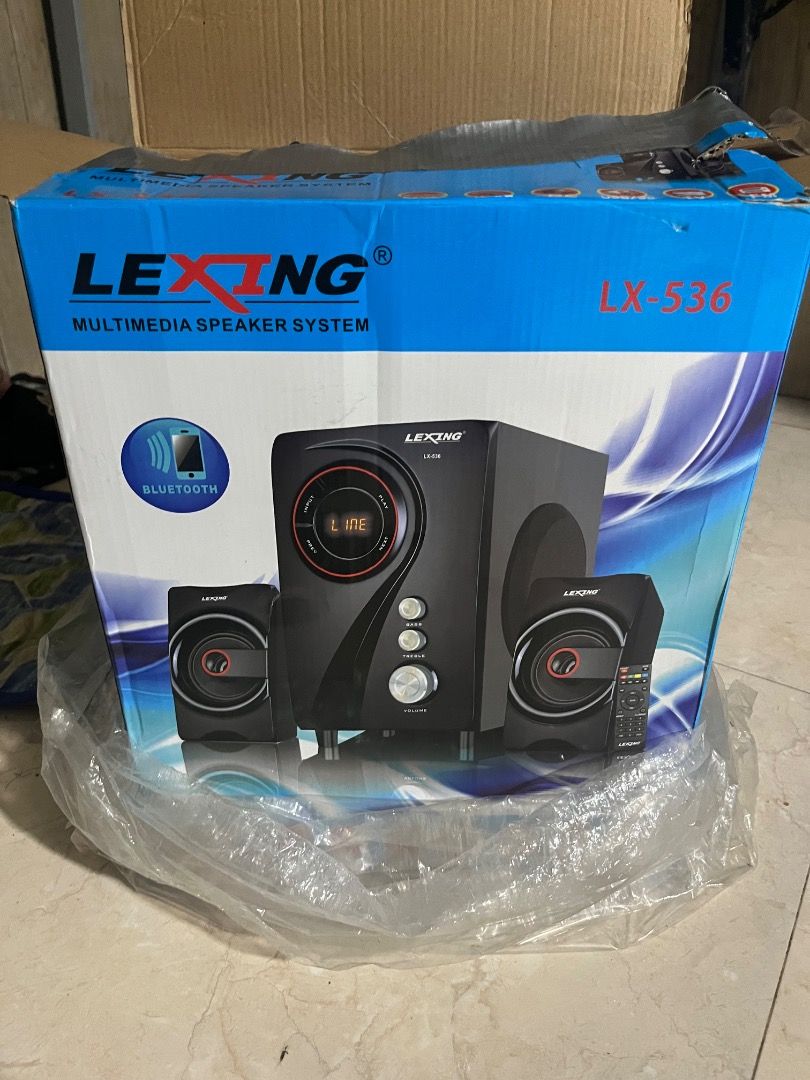 LEXING LX-536 bluetooth multimedia speaker sound system (Category: Soundbars, Speakers & Amplifiers) located in Manila. Submitted by welldone526 (Listing ID 1458561504, Image 3). Description: BRANDNEW PO RUSH NA NEED LANG CASH MAKATI AREA PO AKO LOCATED SOLID FOR SOUND SYSTEM SA BAHAY. PM ME ASAP .