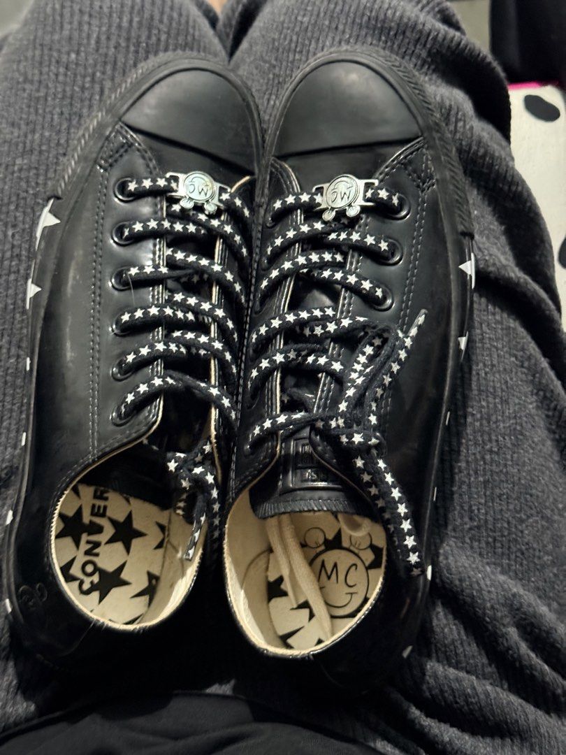 LIMITED EDITION MILEY CYRUS X CONVERSE SIZE 8-US (Category: Sneakers) located in Manila. Submitted by mhdolly_collector (Listing ID 1458557907, Image 1). Description: Reservation fee:100 (non-refundable if cancelled but deductible to final payment) Original price was 5k-6k Selling for 3,000 (negotiable price) Sinukat lang, never been used outside Feel free to ask questions!.