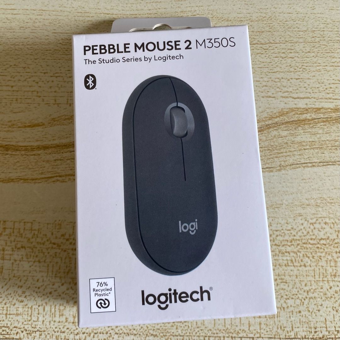 Logitech Pebble Mouse 2 M350s Slim Compact Bluetooth Wireless (Sealed) (Category: Mouse & Mousepads) located in Las Pinas. Submitted by paperfolle (Listing ID 1458506565, Image 1). Description: RFS: Bought excess 𝗦𝗣𝗘𝗖𝗜𝗙𝗜𝗖𝗔𝗧𝗜𝗢𝗡𝗦 • Buttons • Number of Buttons: 3 (Left/Right-click, Scroll-wheel with middle click) • Customizable button with Logi Options+ App: 1 (scroll wheel with middle click • Customization app: Supported by Logi Optio