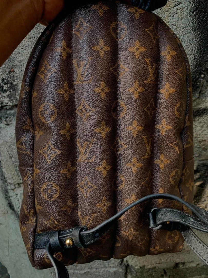 Louis Vuitton (Category: Luxury Bags & Wallets) located in Davao. Submitted by terrencefinds (Listing ID 1458560134, Image 2). Description: Palm string back pack Rank A No issue.